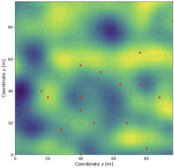 A green and blue map  Description automatically generated with medium confidence